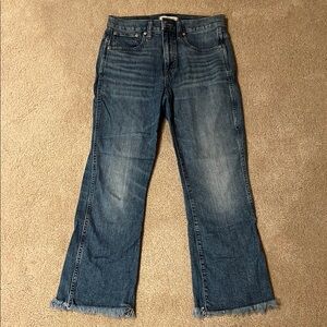 Madewell Cali Demi-Boot Jeans Size 28